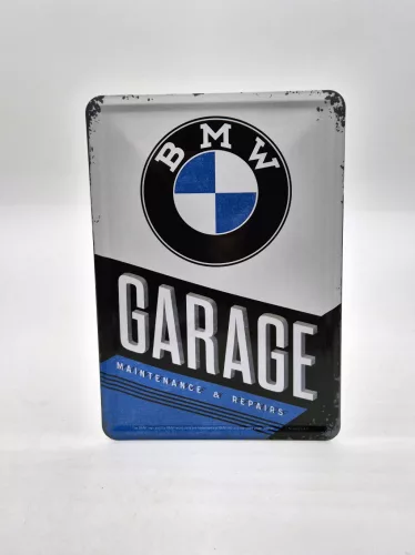 BMW Garage гараж ретро метална табела метална картичка табела (10x14cm)