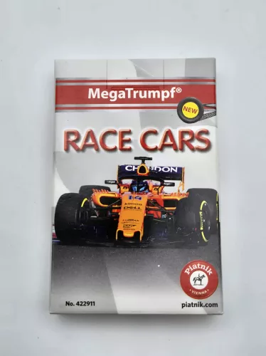 RACE CARS - F1 - състезателни автомобили автомобилна квартет карта