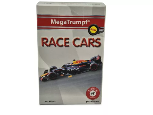 RACE CARS - F1 - състезателни автомобили автомобилна квартет карта