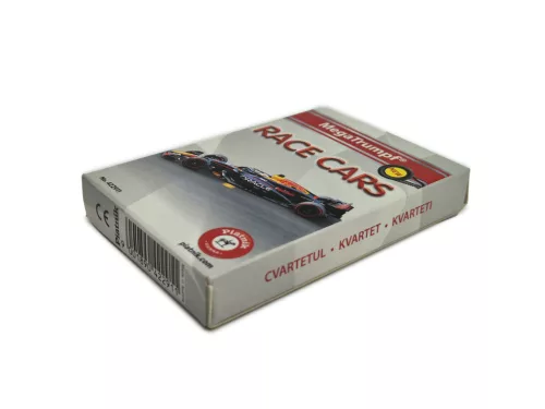 RACE CARS - F1 - състезателни автомобили автомобилна квартет карта