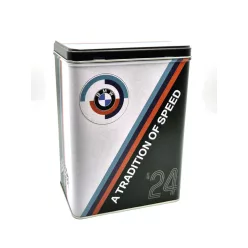   BMW Motorsport "A tradition of speed" метална кутия за съхранение