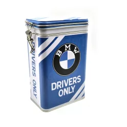   BMW Drivers only метална кутия с катарама за съхранение