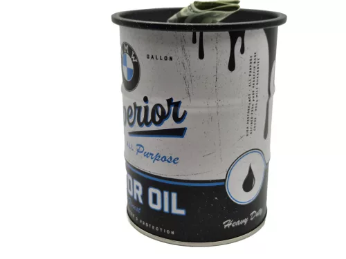 BMW Superior motor oil метално буре кутия за съхранение