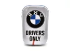 BMW Drivers only - бяла - метална кутия за бонбони (15g)