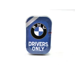   BMW Drivers only - синя - метална кутия за бонбони (15g)