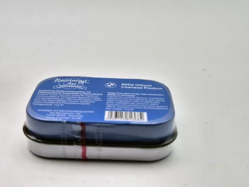 BMW Drivers only - синя - метална кутия за бонбони (15g)
