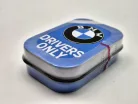 BMW Drivers only - синя - метална кутия за бонбони (15g)