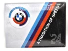 BMW "A tradition of speed" метална табела (40x30cm)