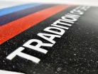 BMW "A tradition of speed" метална табела (40x30cm)