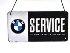 BMW Service метална табела за окачване (20x10cm)