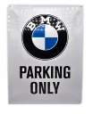 BMW Parking only метална табела (30x40cm)