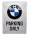 BMW Parking only метална табела (30x40cm)