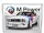 BMW E30 M3 M power - метална табела (40x30cm)