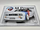BMW E30 M3 M power - метална табела (40x30cm)