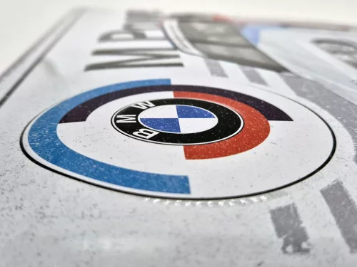 BMW E30 M3 M power - метална табела (40x30cm)