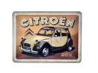 Citroen 2CV Kacsa - метална табела (20x15cm)