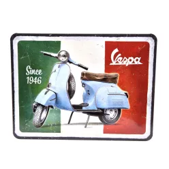 Vespa - метална табела (20x15cm)
