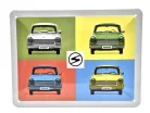 Trabant Trabi - метална табела (20x15cm)