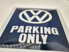 Volkswagen VW Parking Only - метална табела (15x20cm)