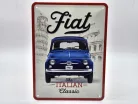 Fiat 500 - метална табела (15x20cm)