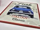 Fiat 500 - метална табела (15x20cm)
