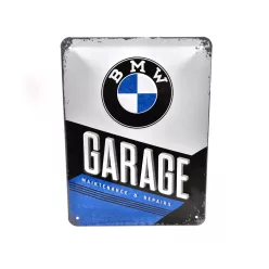 BMW Garage - метална табела (15x20cm)