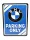 BMW Parking Only - метална табела (15x20cm)