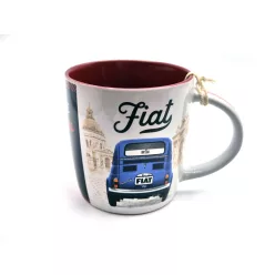   Fiat 500 - Enjoy the good times - керамична чаша
