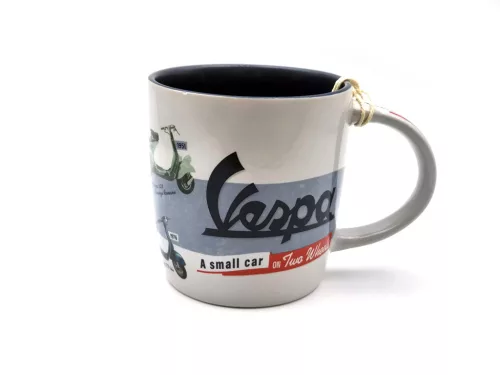 Vespa - A small car on two wheels - керамична чаша