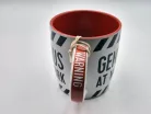 Warning - Genius at work - керамична чаша