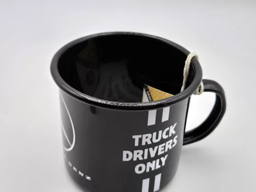 Mercedes Benz - Truck drivers only - Quality lasts longer - метална чаша