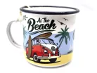 Volkswagen VW Transporter T1 - Life at the beach - метална чаша