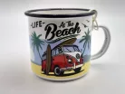 Volkswagen VW Transporter T1 - Life at the beach - метална чаша