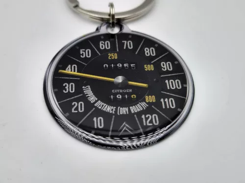 Citroen километражен ключодържател