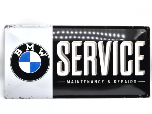 BMW Service метална табела (50x25cm)