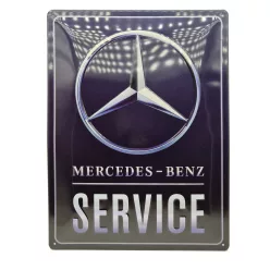   Mercedes - Benz service - метална табела (30x40cm)