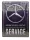 Mercedes - Benz service - метална табела (30x40cm)