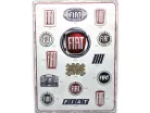Fiat Logo - метална табела (30x40cm)