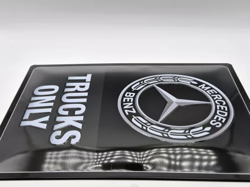 Mercedes-Benz - trucks only - метална табела (30x40cm)