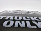 Mercedes-Benz - trucks only - метална табела (30x40cm)