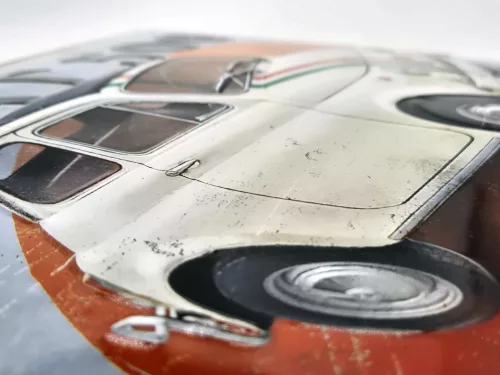 Fiat 500 - метална табела (40x30cm)