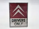 Citroen Drivers Only магнит за хладилник