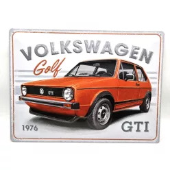 Volkswagen Golf GTI - метална табела