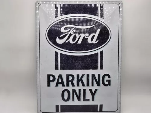 Ford Parking Only - метална табела (30x40cm)