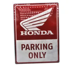 Honda Parking Only - метална табела (30x40cm)