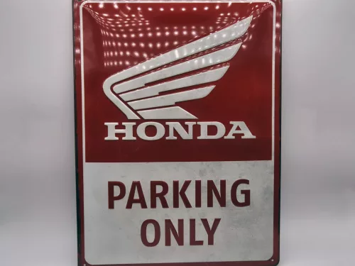 Honda Parking Only - метална табела (30x40cm)