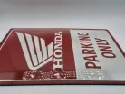 Honda Parking Only - метална табела (30x40cm)