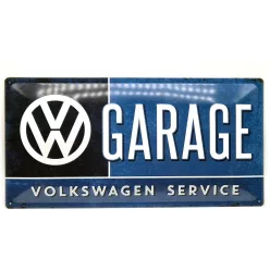   Volkswagen Garage Service метална табела (50x25cm)