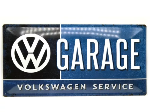 Volkswagen Garage Service метална табела (50x25cm)