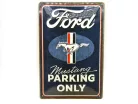 Ford Mustang Parking Only метална табела (20x30 cm)